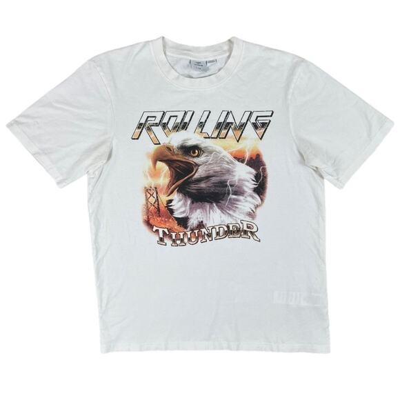 T Bar Rolling Thunder Eagle T Shirt - Picture 1 of 3